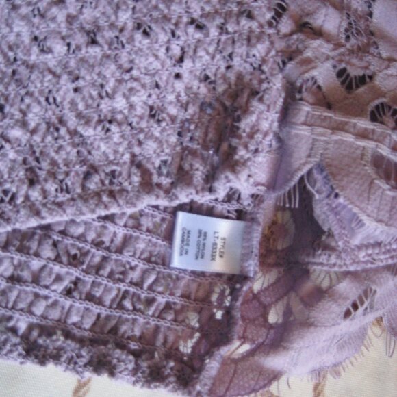 Zenana Falling For You Plus Size Lace Bralette - Picture 5 of 8